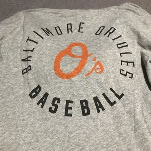 VICTORIAS SECRET PINK ORIOLES TOP